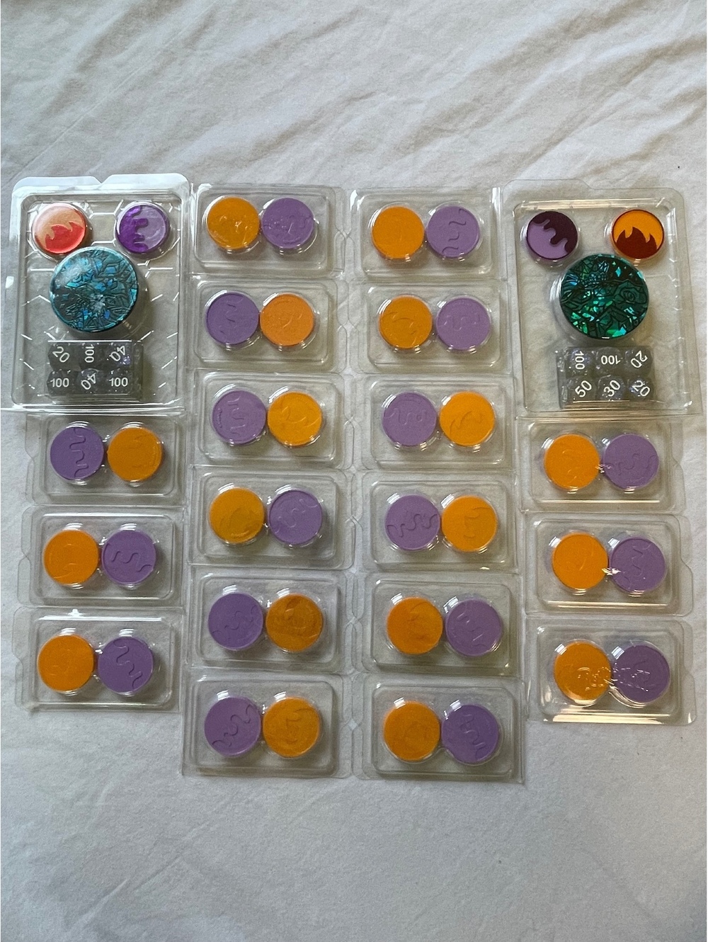 Pokémon dice and coins lot